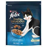Felix dry cat food salmon and vegetables 750g - British product