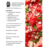 All Dressed Up Tahini & Lime salad dressing 250ml - British product