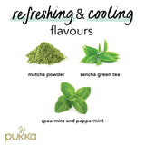 Pukka Herbs Mint Matcha Green tea bags 20 per pack, imported from the UK