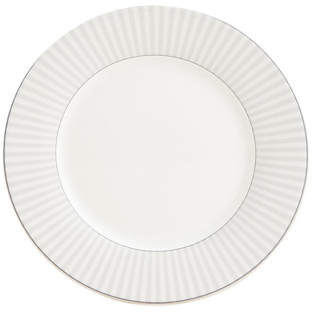 M&S Hampton bone china side plate grey mix 20cm, imported from the UK