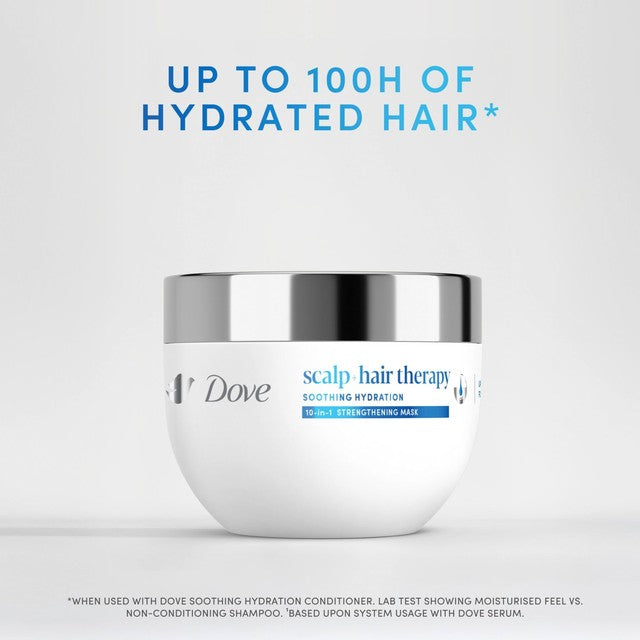 Dove Soothing Hydration Hair Mask moisturising treatment, imported from the UK