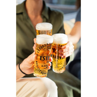 M&S Estrella Damm Premium Lager 660ml- Buy online at McGrocer