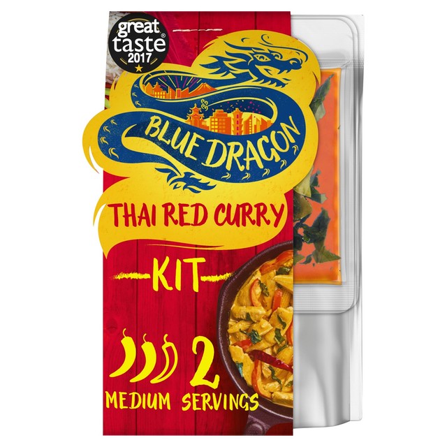 Blue Dragon Thai red curry kit 253g - British product