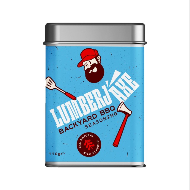 Lumberjaxe Backyard BBQ Seasoning 110g, UK version