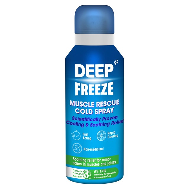 Deep Freeze Muscle Rescue Cold Spray 72.5ml - British product