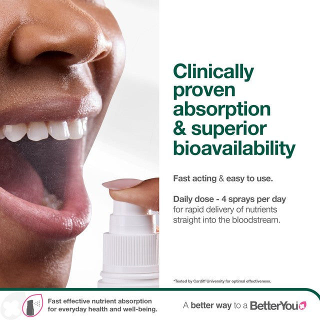 BetterYou iron oral spray pomegranate 25ml - British product