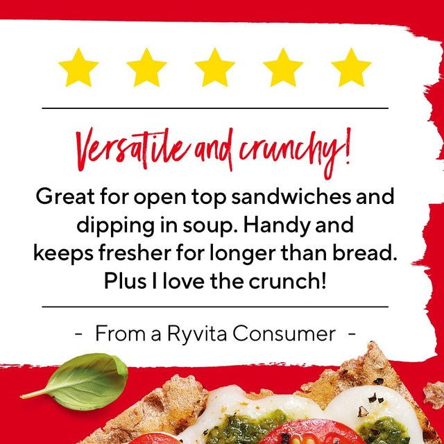 Ryvita Original Crispbread 250g, imported from the UK