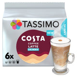 Costa skinny latte coffee pods 6 pack - British product