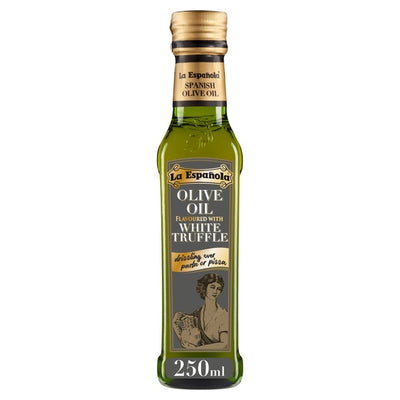 M&S La Espanola White Truffle Flavoured Extra Virgin Olive Oil 250ml- Buy online at McGrocer