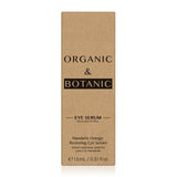 Organic & Botanic Mandarin Orange Brightening Eye Serum 15ml, imported from the UK