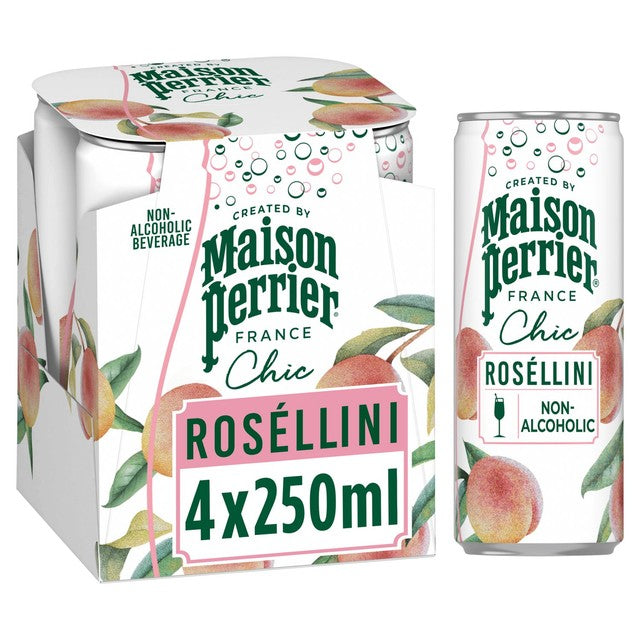 Maison Perrier sparkling drink Rosellini 250ml (British brand)