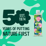 Faith In Nature wild rose body wash 400ml - British product