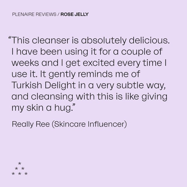 Plenaire Rose Jelly Gentle Cleanser (British brand)