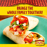 Old El Paso mild BBQ tortilla pocket kit 380g, imported from the UK