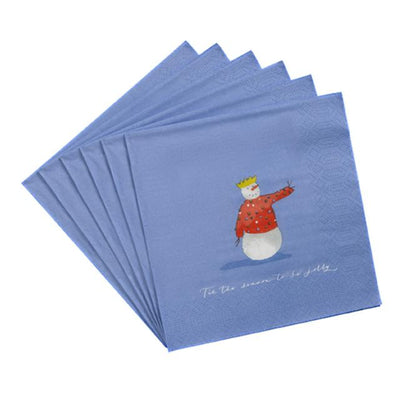 Sainsburys Sainsburys Home Snømann Design Serviett 20pk- Kjøp online hos McGrocer