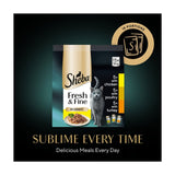 Sheba cat food pouches poultry in gravy 15 x 50g (British brand)