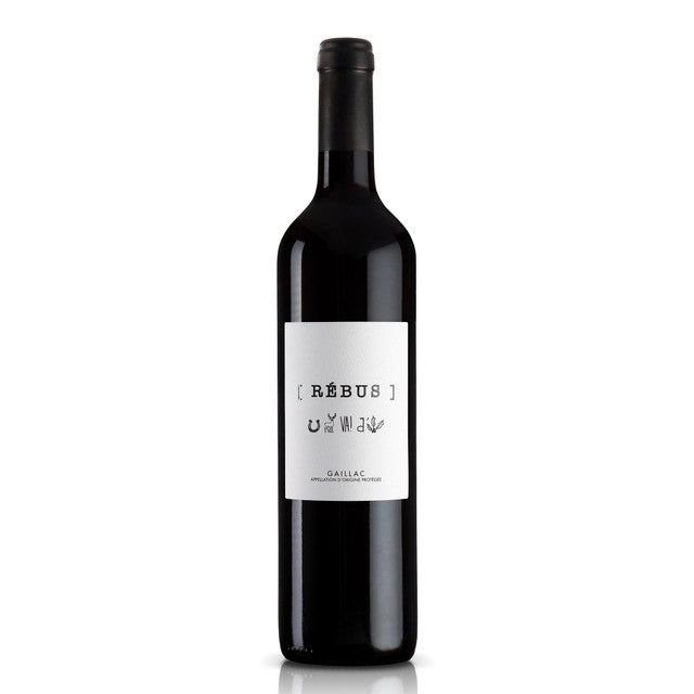Rebus Gaillac AOP red wine 75cl, imported from the UK