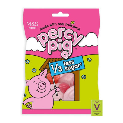 M&S Percy Pig Fruchtgummis mit reduziertem Zucker 150g