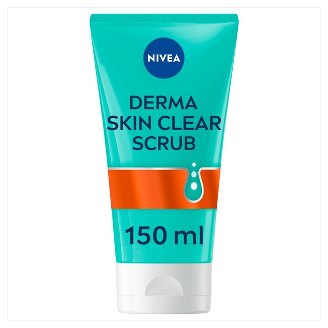 Nivea Derma Skin Clear Scrub 150ml, imported from the UK