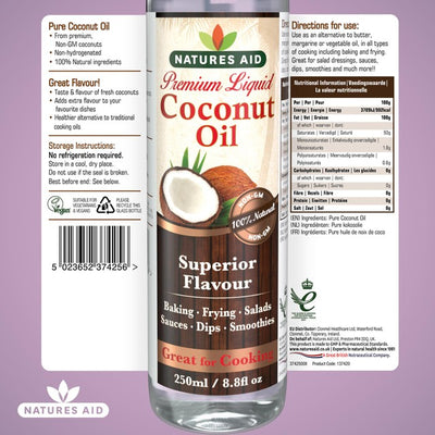 Natures Aid Reines Kokosöl 250ml