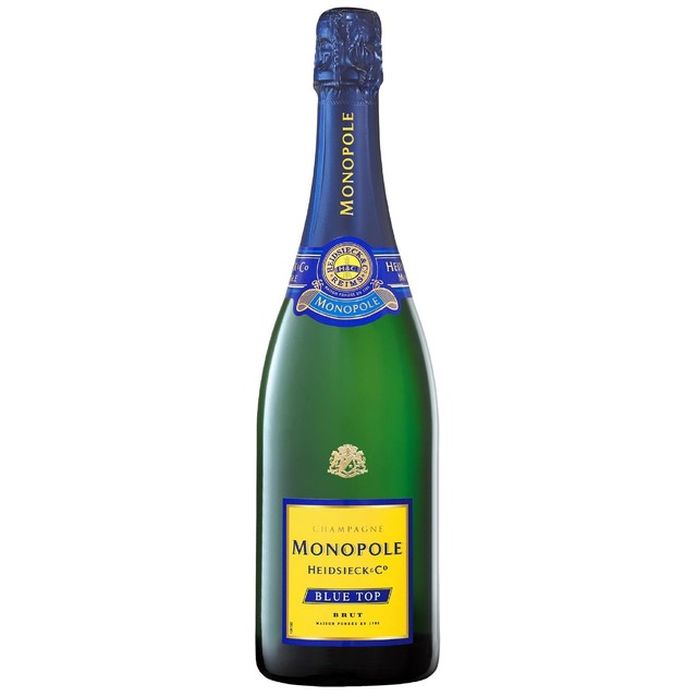 Heidsieck Monopole Blue Top Brut NV Champagne 75cl, UK version
