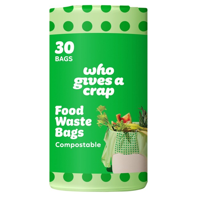 Who Gives a Crap compostable food waste bags 11L (British brand)
