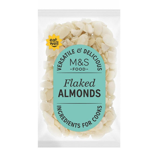 M&S flaked almonds 100g, imported from the UK