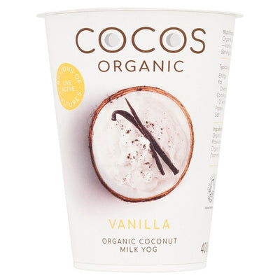 Yaourt bio COCOS à la vanille et au lait de coco 400 g