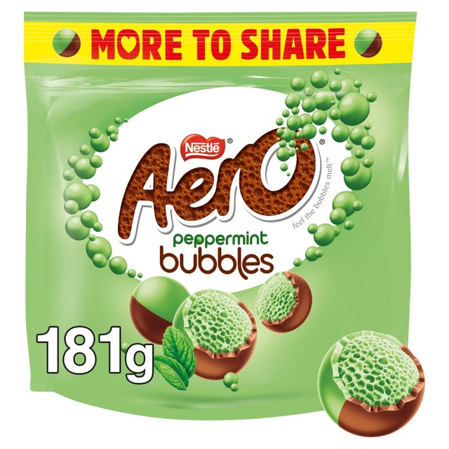 Aero peppermint chocolate sweets 181g - British product
