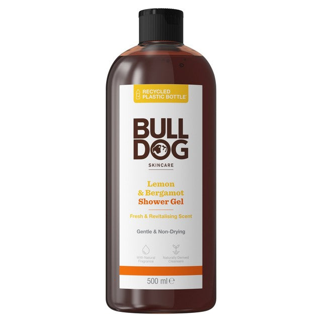 Bulldog Lemon & Bergamot shower gel 500ml, UK version