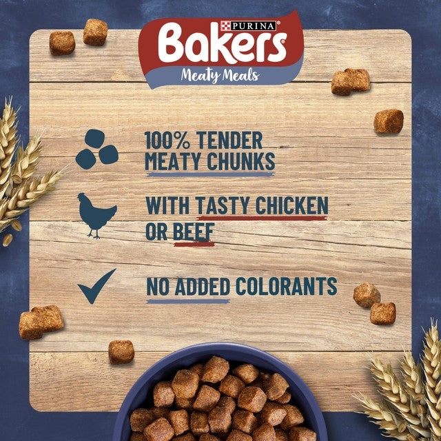 Bakers beef dry dog food 2.7kg - British product