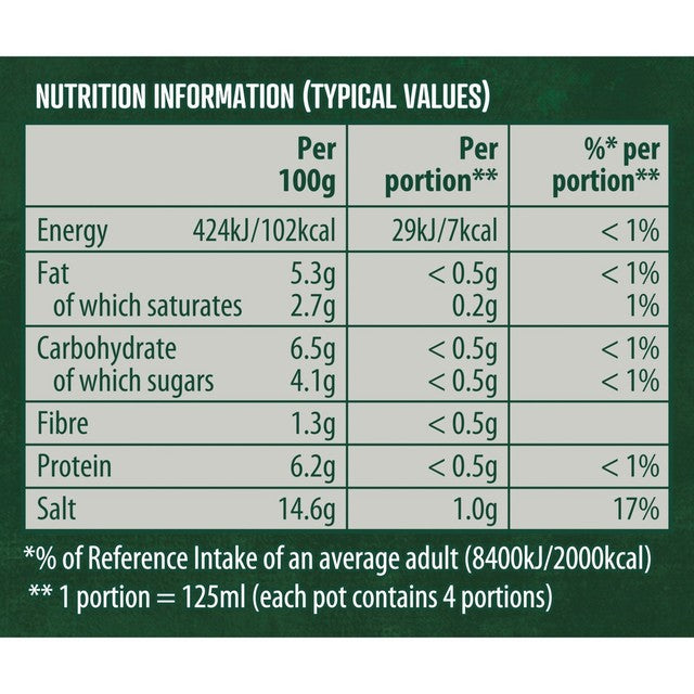 Knorr vegetable stock pot 4 x 28g, UK version