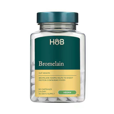 M&S Holland & Barrett Bromelain Digestive Enzyme Tablets 90 per pack- Buy online at McGrocer