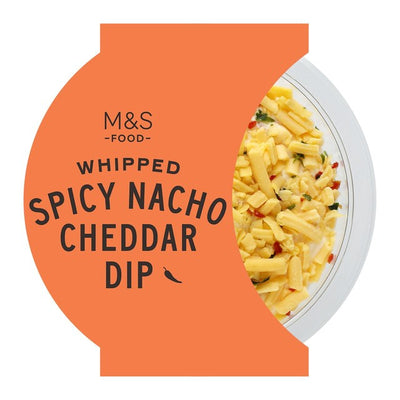 M&S M&S Whipped Spicy Nacho Cheddar Cheese Dip 170g- Buy online at McGrocer