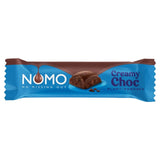 NOMO Creamy Choc vegan chocolate bar 38g, imported from the UK