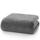 Deyongs Snuggle Touch Throw Dark Grey 140x180cm - British product