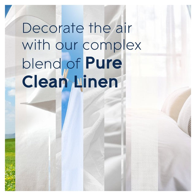 Glade Clean Linen air freshener refill 10ml, UK version