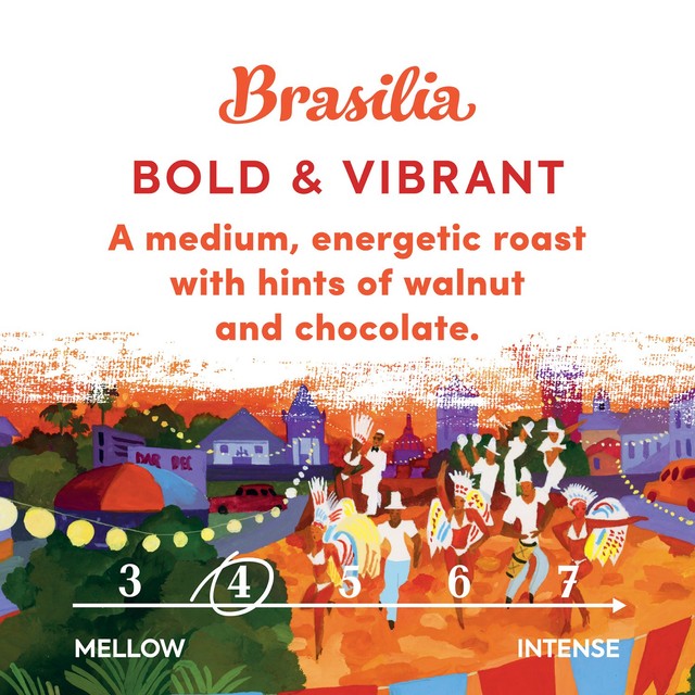 Taylors Of Harrogate Cafe Brasilia ground coffee 200g (British brand)