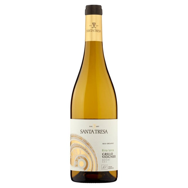 Santa Tresa white wine Grillo Viognier blend 75cl (British brand)