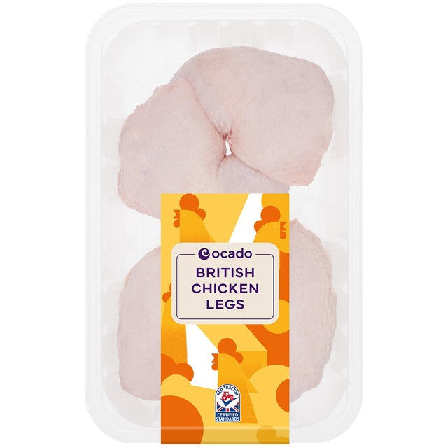 Ocado fresh 4 British Chicken Legs, imported from the UK