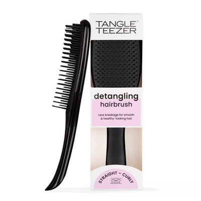Tangle Teezer The Wet Detangler Hairbrush Liquorice Black Detangling Hairbrush