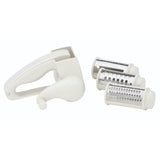 KitchenCraft rotary grater mill with three blades, UK version