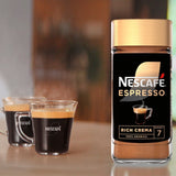 Nescafe Gold Espresso instant coffee 95g, imported from the UK
