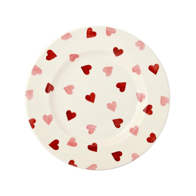 Emma Bridgewater Pink Hearts 8 1/2 inch plate - British product