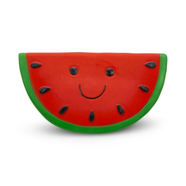 Petface Foodie Faces watermelon latex dog toy large, UK version