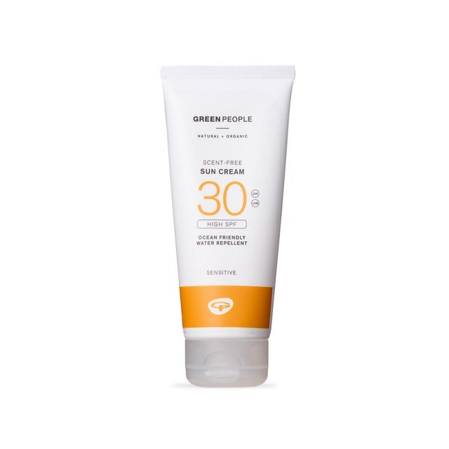 Green People SPF 30 Sun Cream Scent Free 200ml, UK version