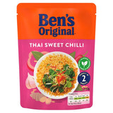 Ben's Original Thai Sweet Chilli Microwave Rice 220g - British product