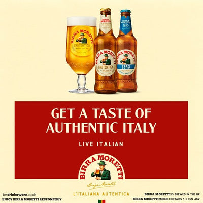 M&S Birra Moretti Lager Beer 660ml- Buy online at McGrocer