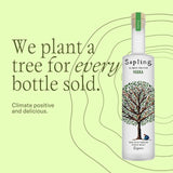 Sapling Climate Positive Vodka 70cl (British brand)