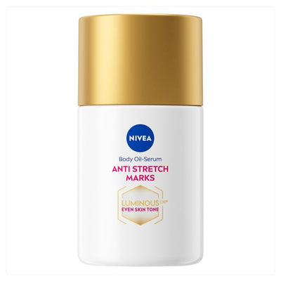 M&S Nivea Luminous 630 Anti-Stretch Mark Body Oil Serum 100ml- Buy online at McGrocer